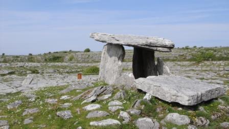 Poulnabrone Portal Tomb in The Burren