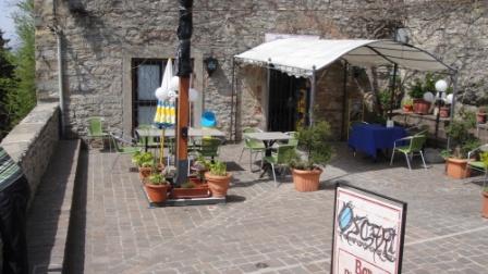 Cafe at Monte Santa Maria Tiberena