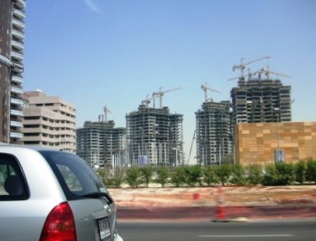 Dubai.  One big building site, it seems