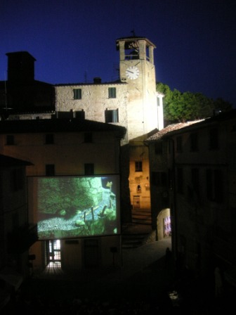 Film festival in the piazza