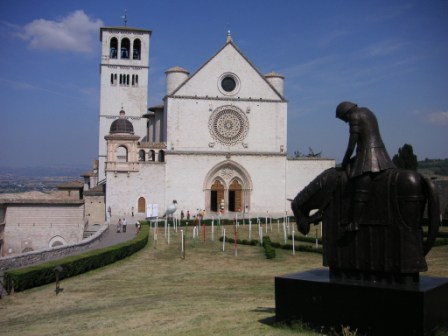 Basilica of St Francis in Assisi