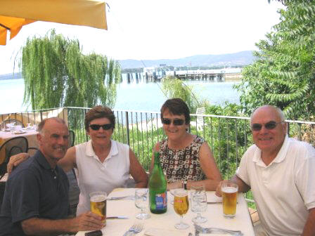 Enjoying Lunch on Lago (Lake) Maggiore
