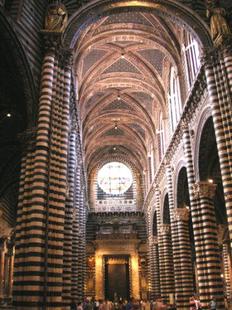 Interior of the Duomo (Cathederal) in Siena