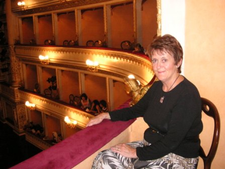 Her Highness in The Royal Box at the Opera