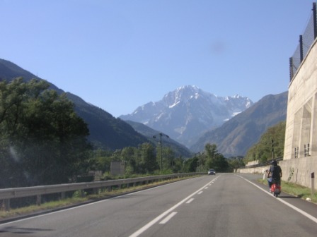 On the way to Monte Blanc