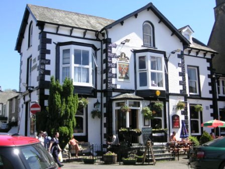 One of the hotels in Windermere, Lakes District