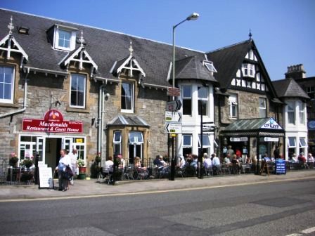 One of the pubs in Pitlochry