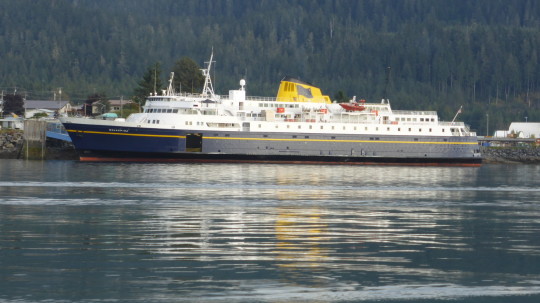 Alaska Marine Highway Ferry for our trip to Prince Rupert, Canada