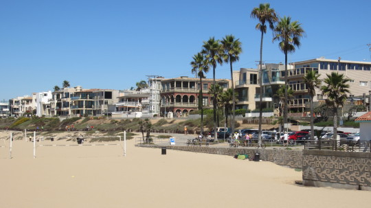 Foreshore at Manhattan Beach in Los Angeles